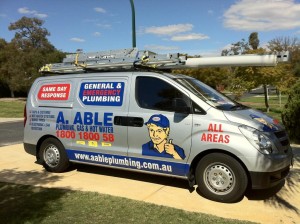 A. Able Plumbing Van